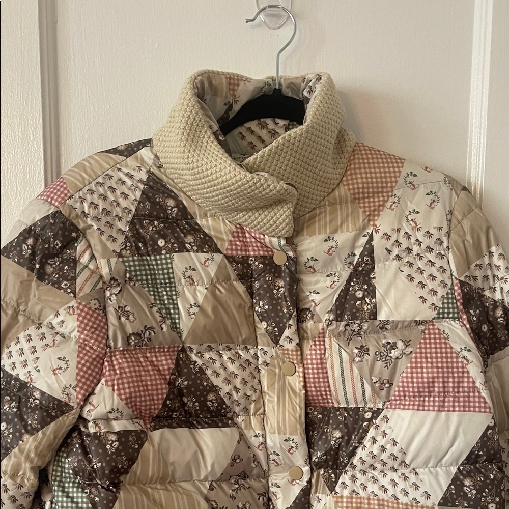 Tuckernuck Multicolor Patchwork Puffer Jacket - image 3